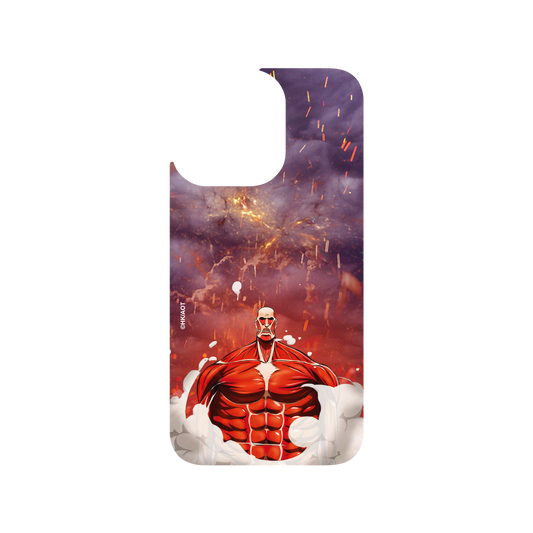 RhinoShield X Attack on Titan Clear iPhone 13 Pro Case - Colossal Titan