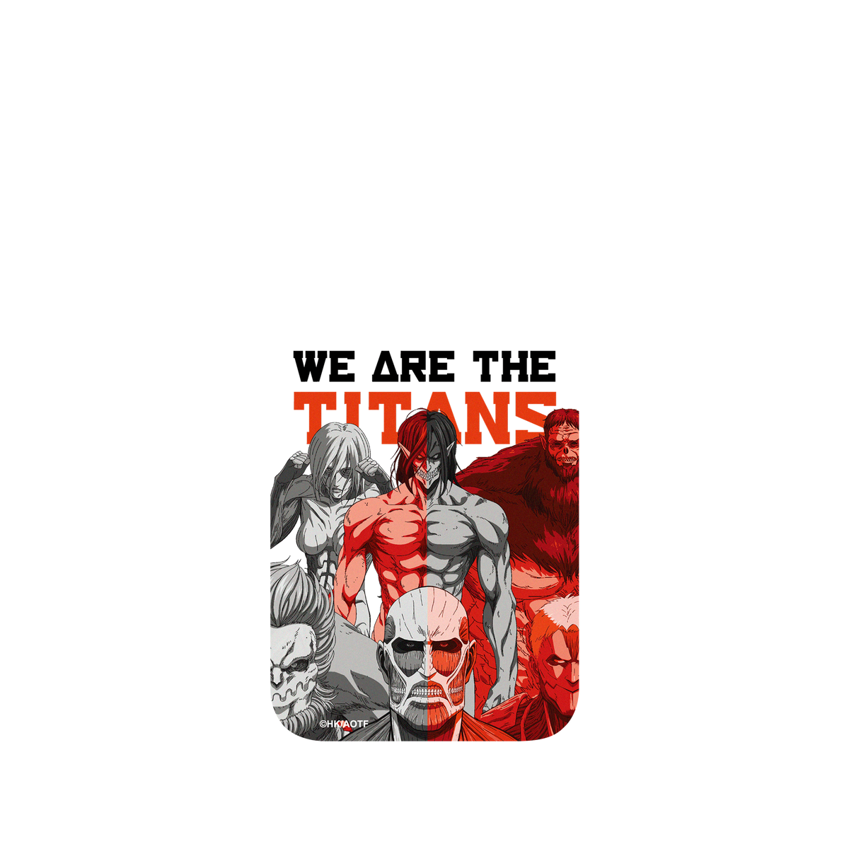 RhinoShield X Attack on Titan Clear iPhone 13 Pro Case - We are the Titans