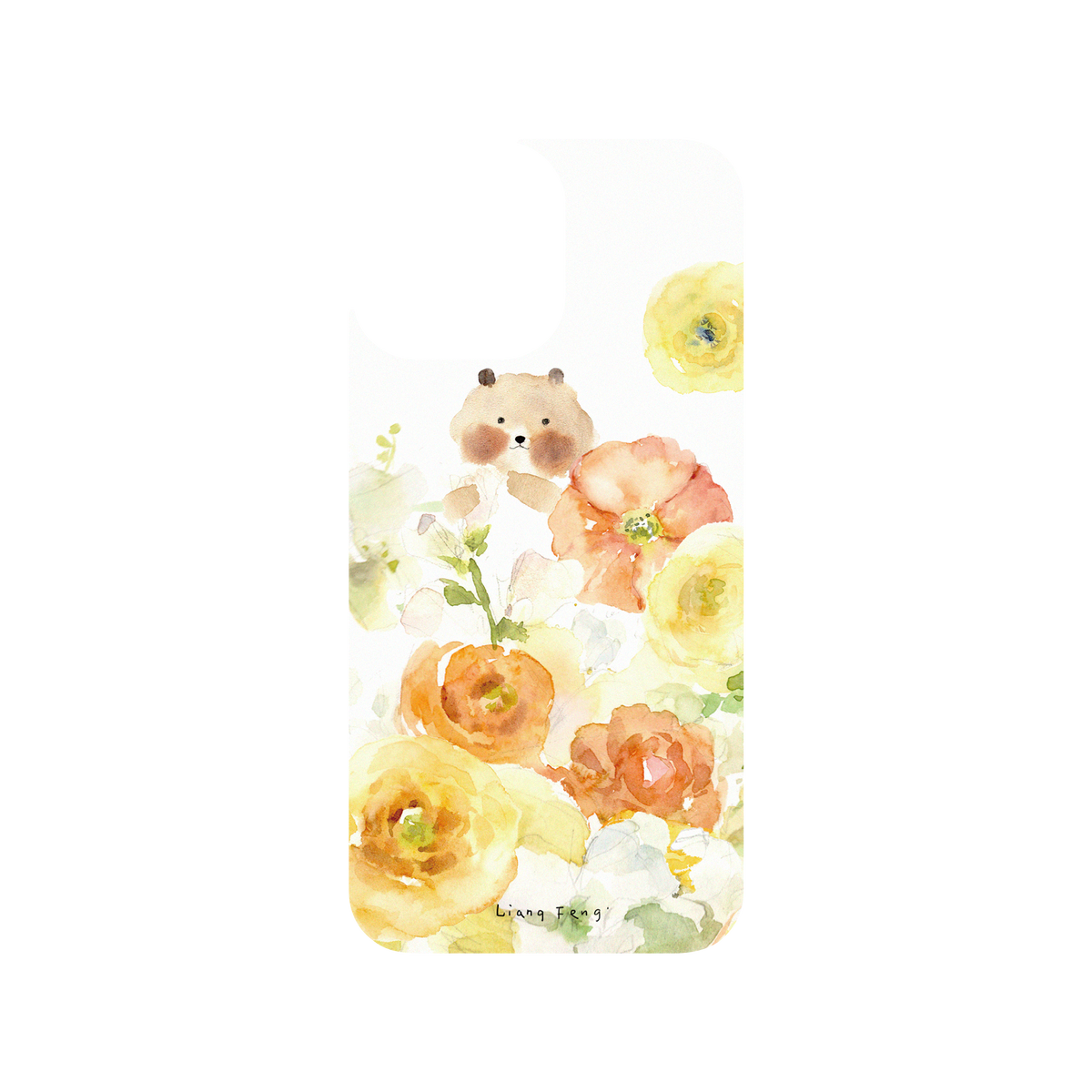 RhinoShield X Liang Feng Clear iPhone 13 Pro Max Case - Garden
