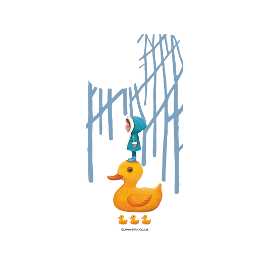 RhinoShield X Jimmy Clear iPhone 13 Pro Max Case - The World & Me - Big Duck