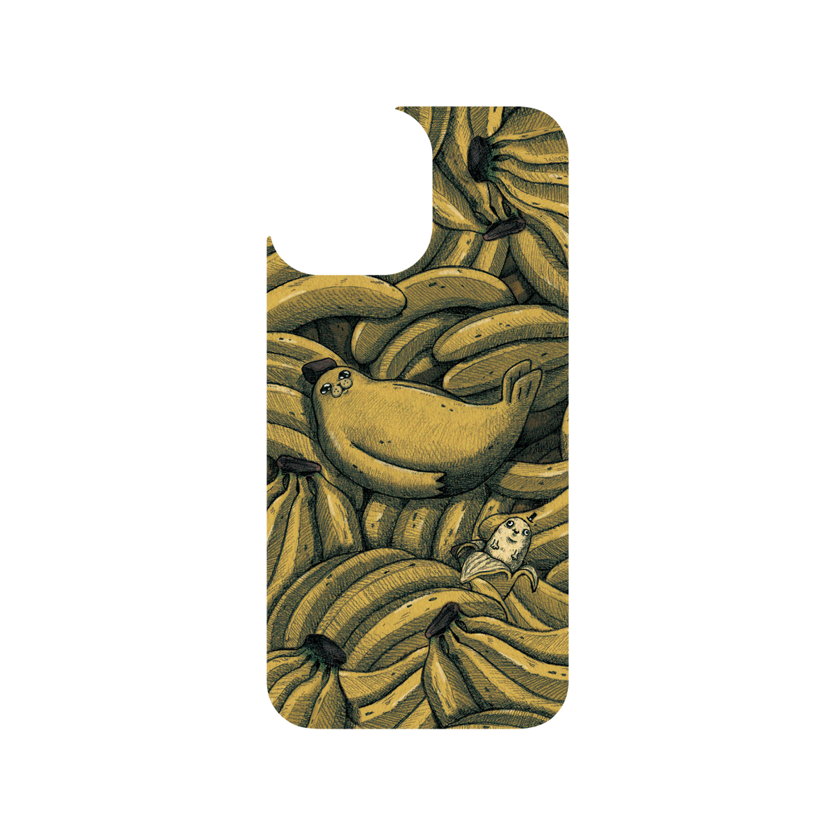 RhinoShield X Incrediville Clear iPhone 13 Pro Max Case - The Banana Seal