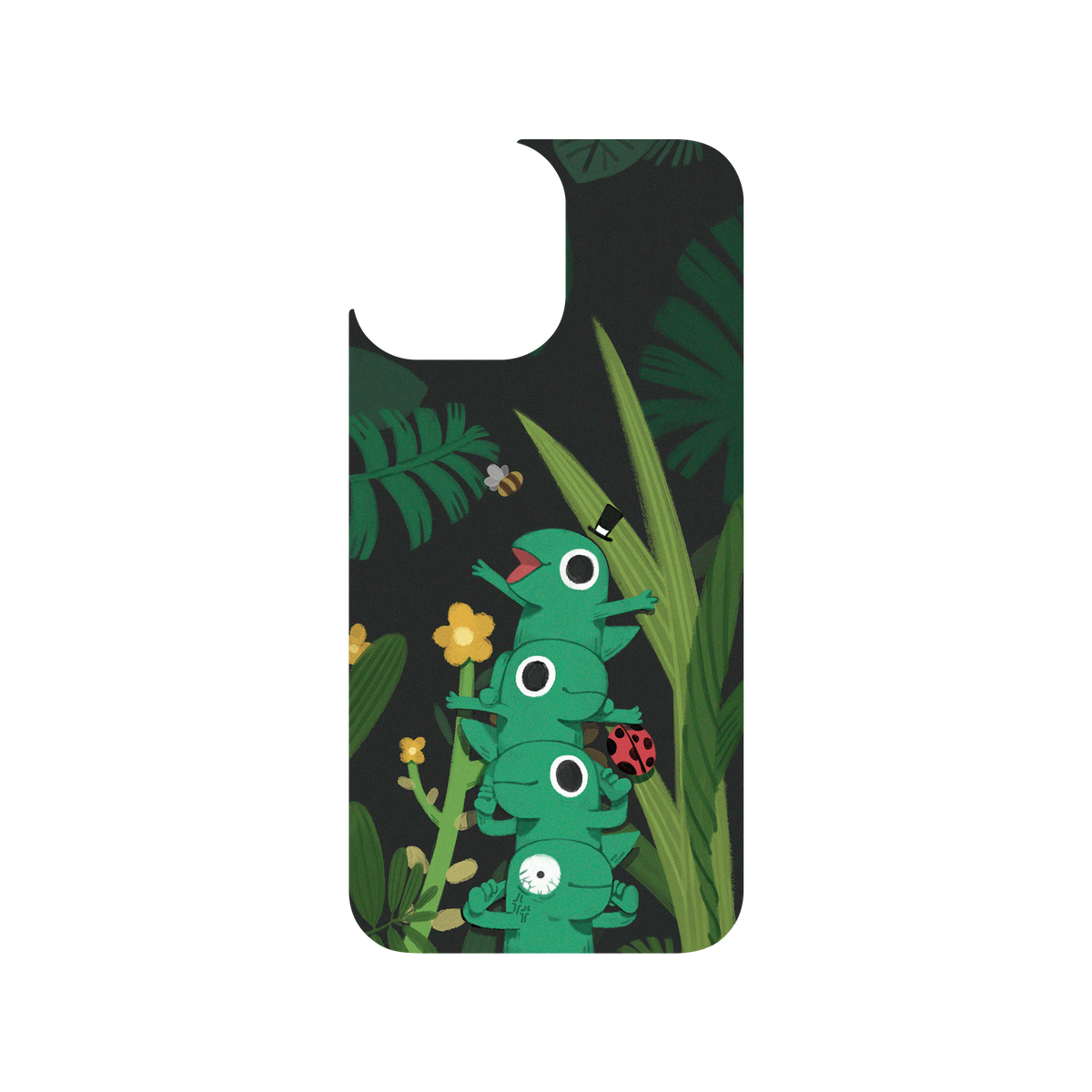 RhinoShield X Incrediville Clear iPhone 13 Pro Max Case - Herbivore Totem