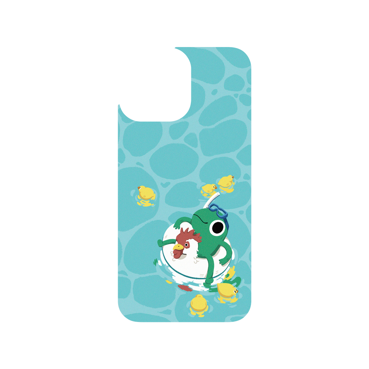 RhinoShield X Incrediville Clear iPhone 13 Pro Max Case - Chicken Floaty