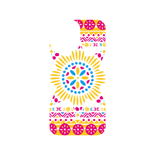 iPhone 13 Pro Max 犀牛盾Clear聯名設計款透明手機殼 花生騷 - 八角星經典圖騰