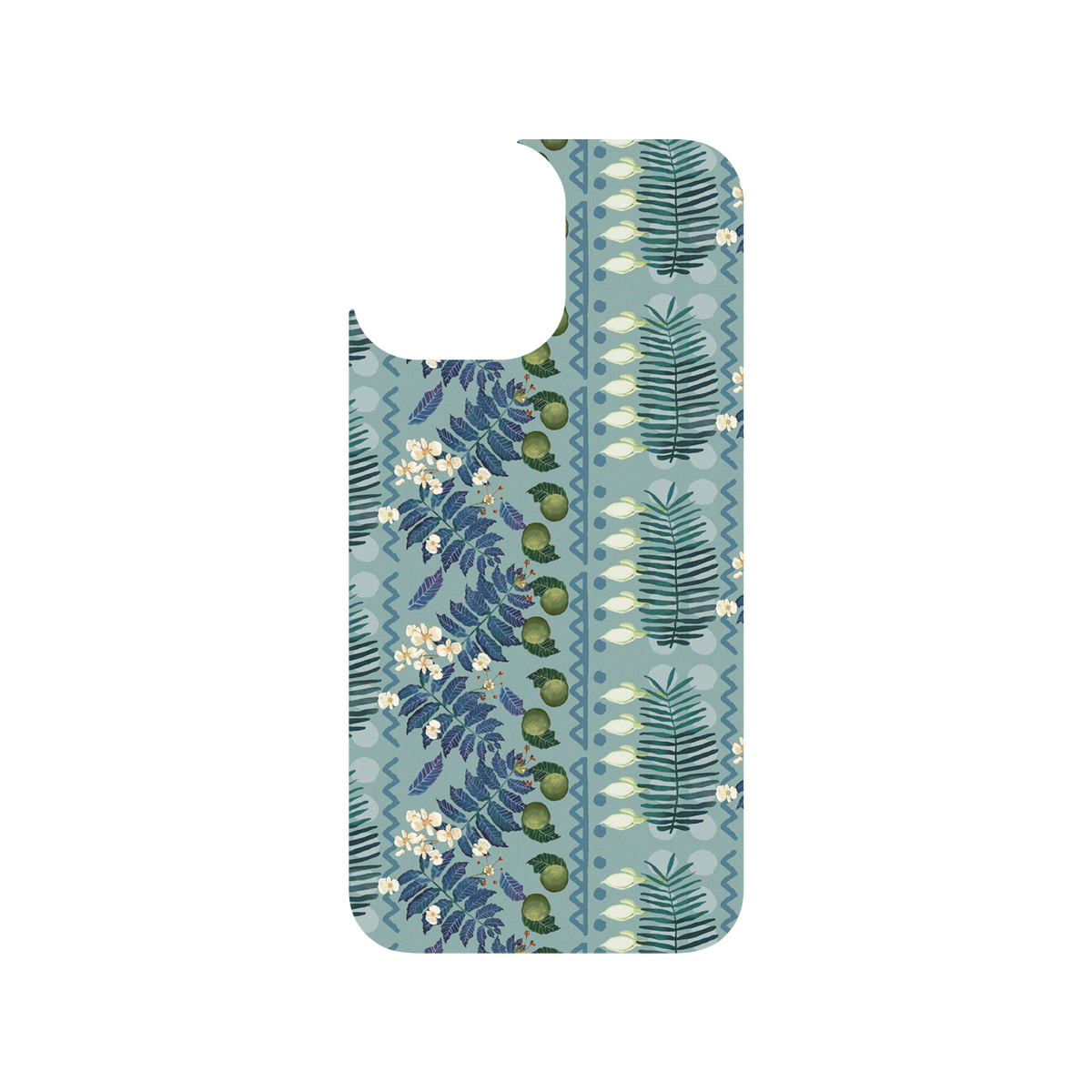 RHINOSHIELD X WasangShow Clear iPhone 13 Pro Max Case - Tropical Plants