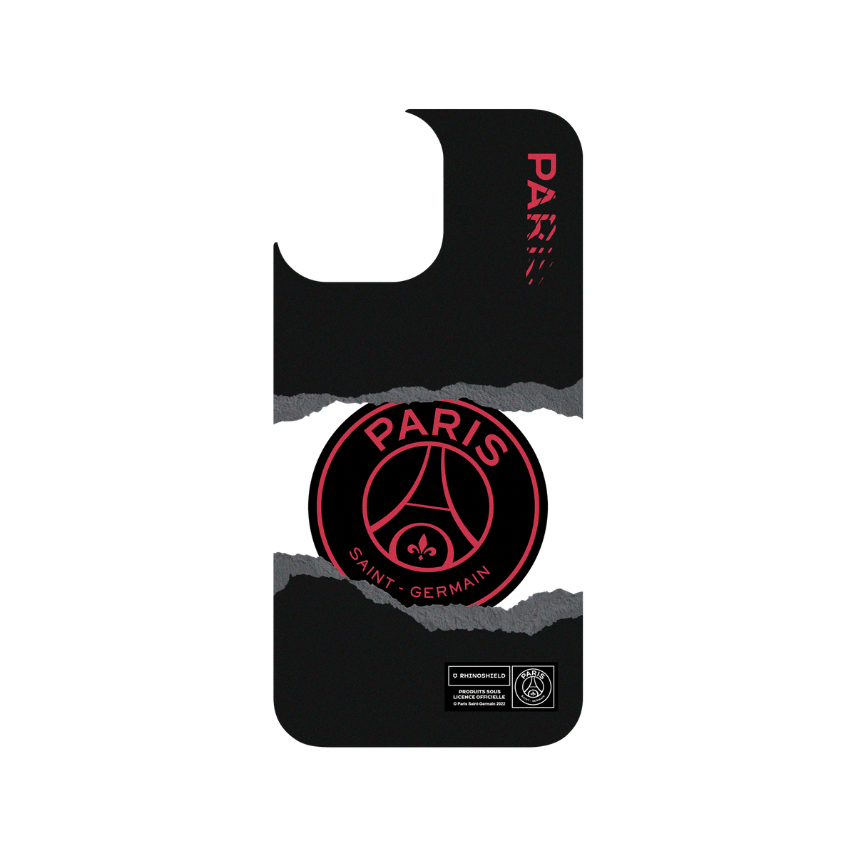 RhinoShield X PSG Clear iPhone 13 Pro Max Case - Paris Saint-Germain - Third Logo