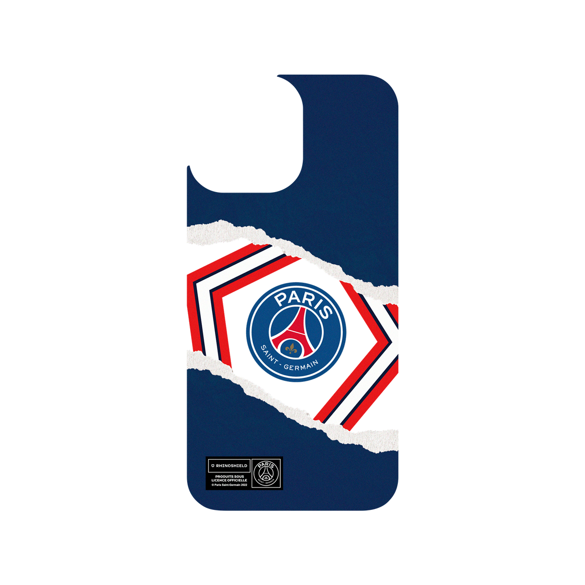 RhinoShield X PSG Clear iPhone 13 Pro Max Case - Paris Saint-Germain - Fourth Logo