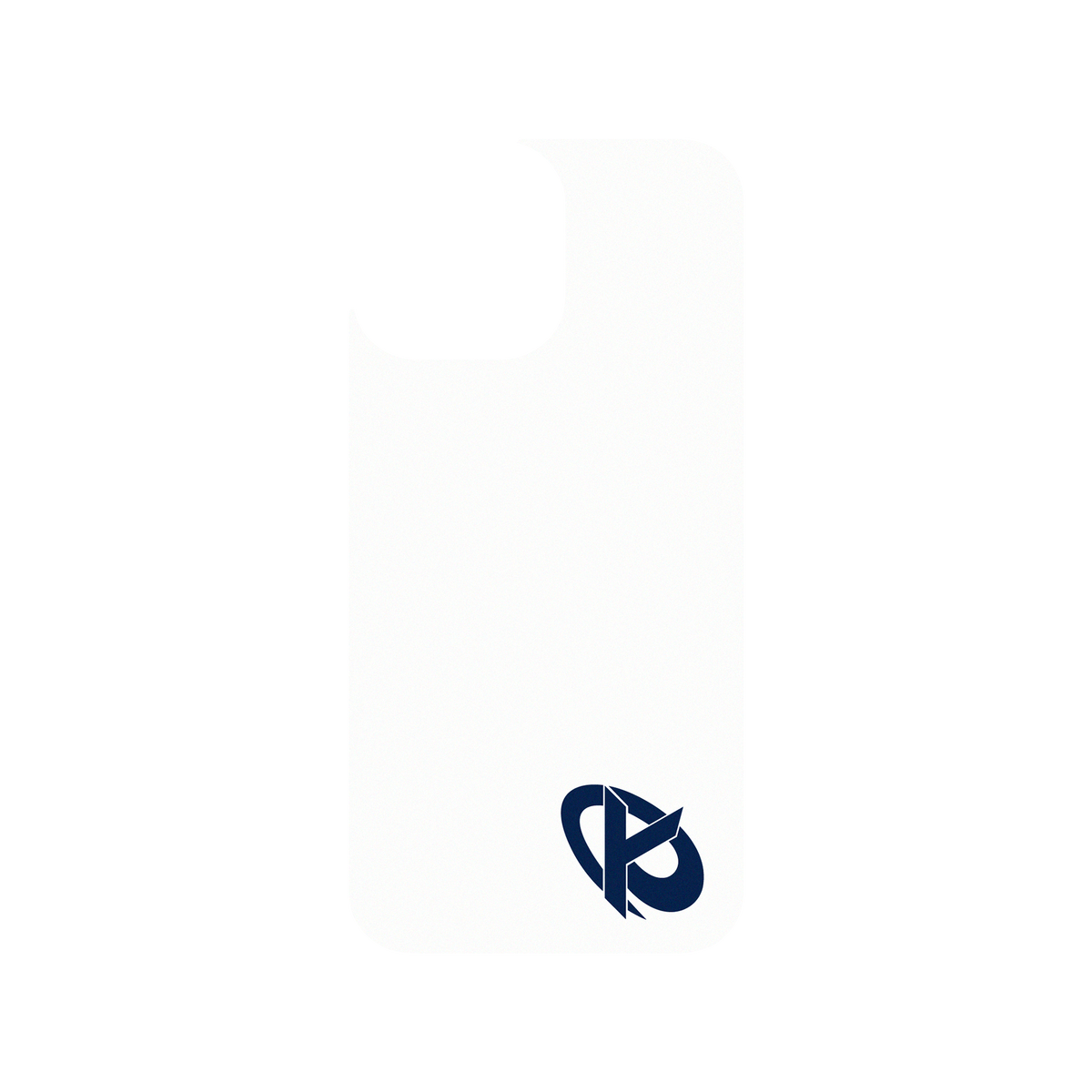 RhinoShield X Karmine Corp Clear iPhone 13 Pro Max Case - Mini Karmine Logo - Classic (Blue)