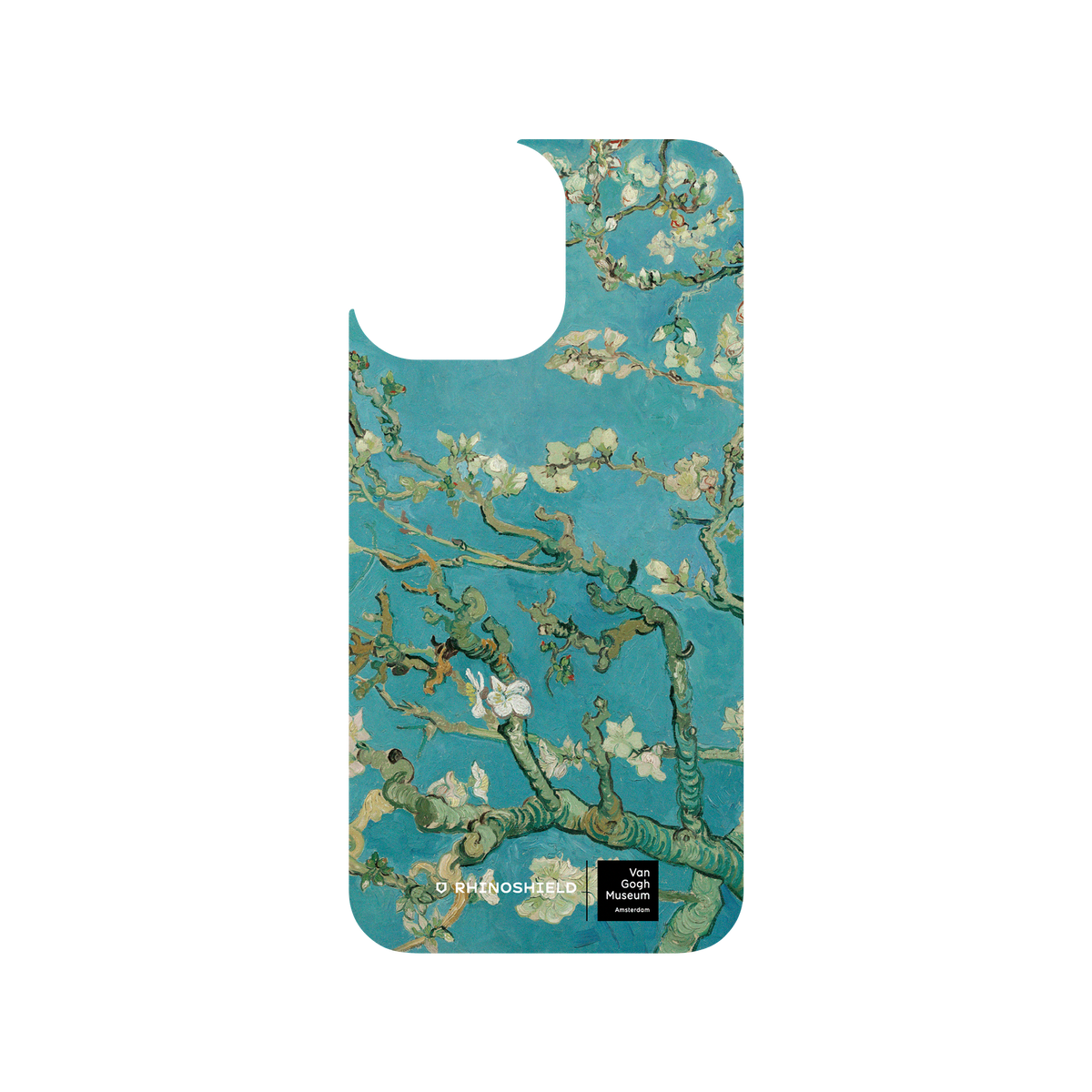 RhinoShield X Van Gogh Museum Clear iPhone 13 Pro Max Case - Almond Blossom