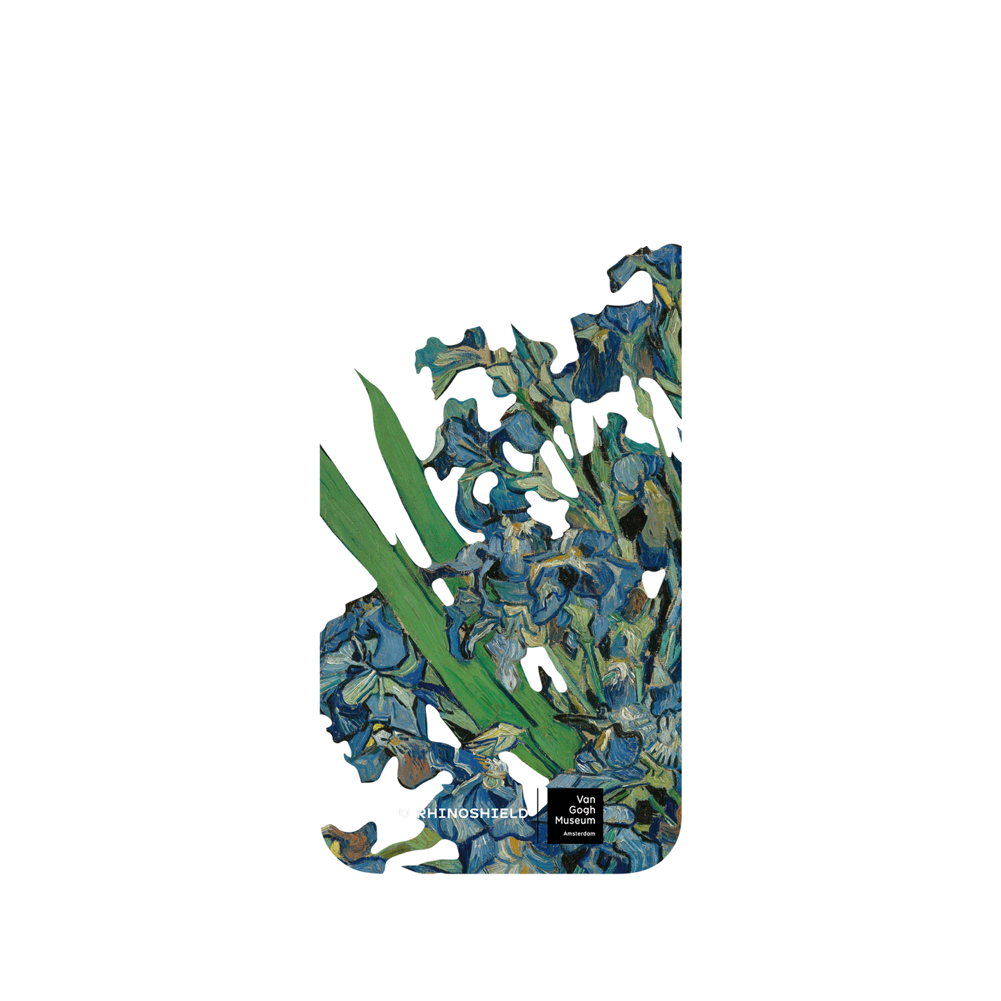 RHINOSHIELD X Van Gogh Museum Clear Case (MagSafe compatible) iPhone 13 Pro Max - Irises - Transparent