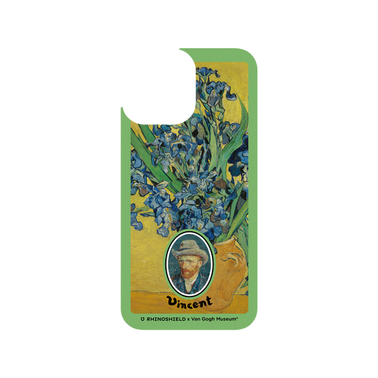 RhinoShield X Van Gogh Museum Clear iPhone 13 Pro Max Case - Irises - Frame