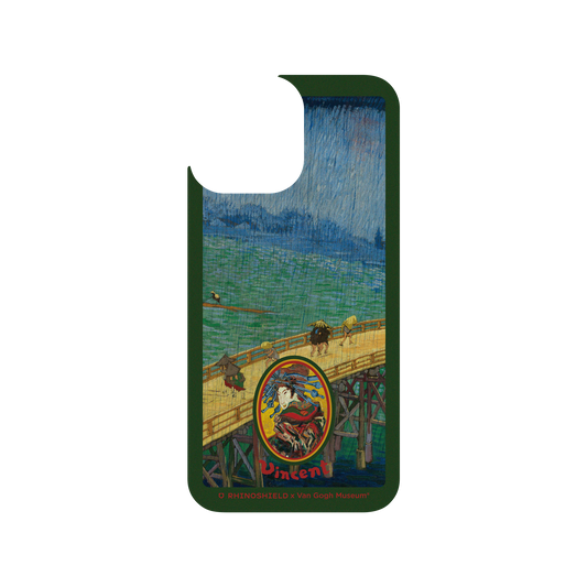 RhinoShield X Van Gogh Museum Clear iPhone 13 Pro Max Case - Bridge in the Rain - Frame