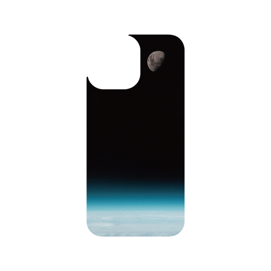 RhinoShield X Cosmos Clear iPhone 13 Pro Max Case - Waxing Gibbous Moon