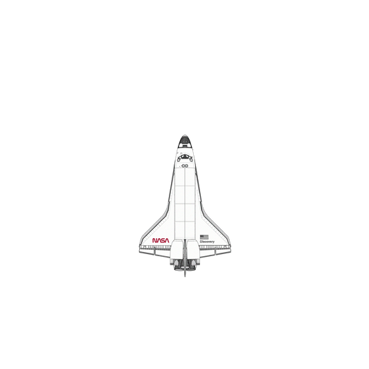 RhinoShield X Cosmos Clear iPhone 13 Pro Max Case - Space Shuttle 1