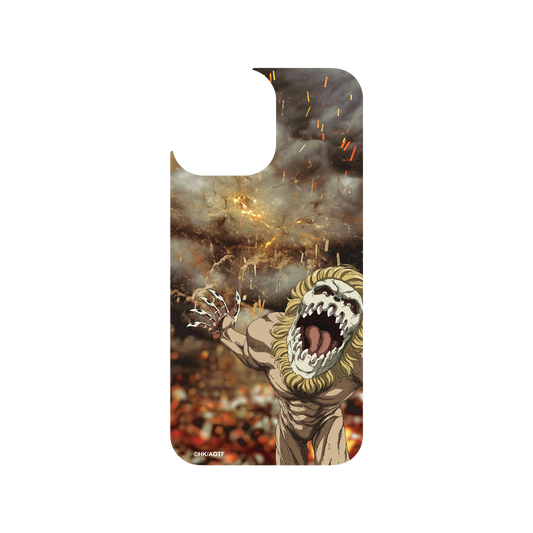 RhinoShield X Attack on Titan Clear iPhone 13 Pro Max Case - Jaw Titan