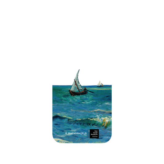RHINOSHIELD X Van Gogh Museum  Clear iPhone 13 Pro Max Case - Seascape near Les Saintes-Maries-de-la-Mer