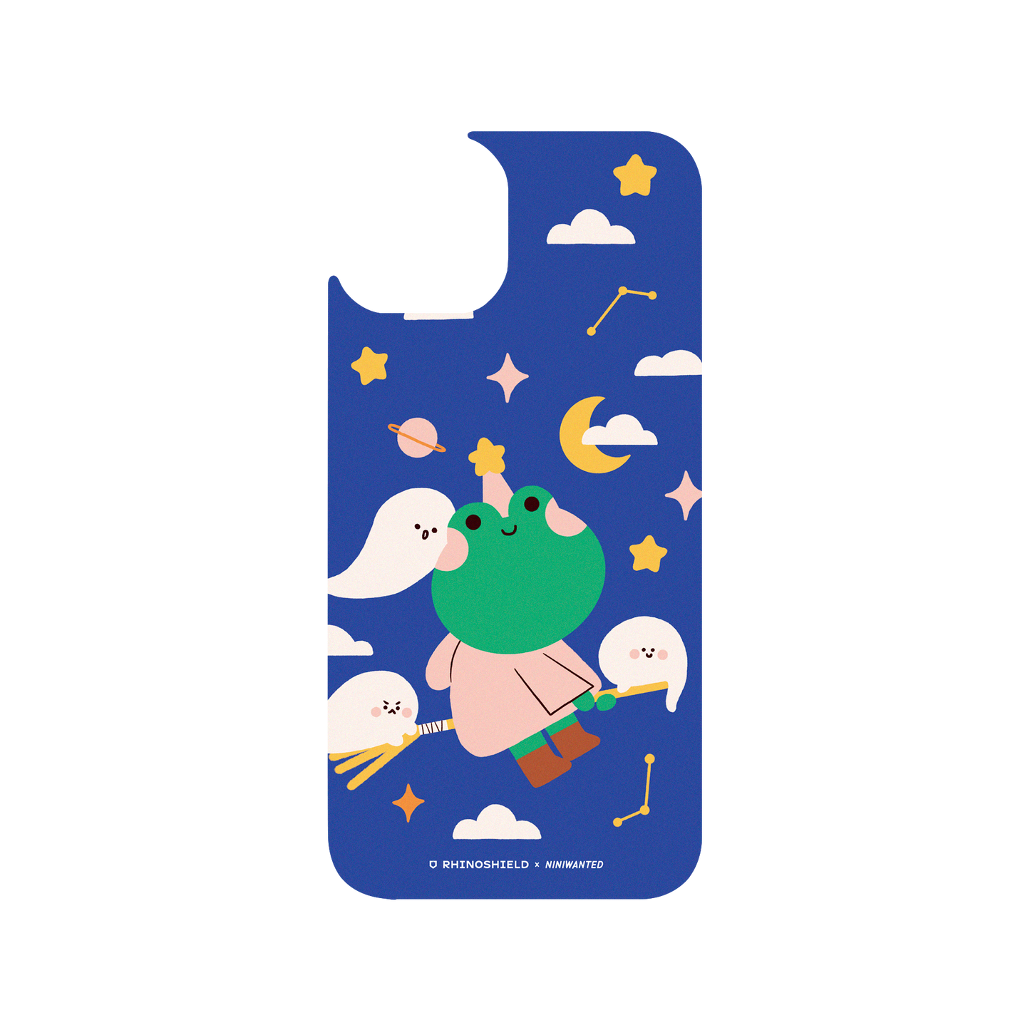 RHINOSHIELD X NINIWANTED JellyTint iPhone 14 Case - Frog Wizard