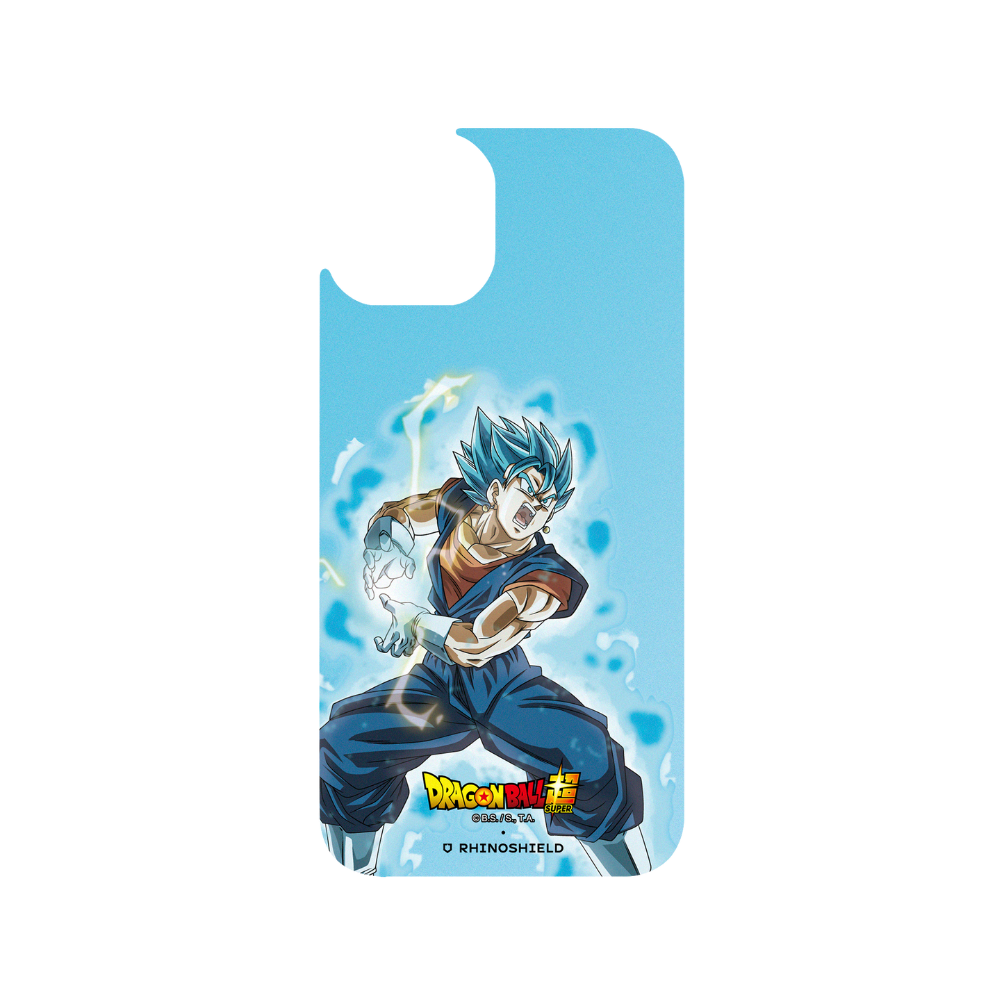 RHINOSHIELD X Dragon Ball Super JellyTint iPhone 14 Case - SSGSS Vegito