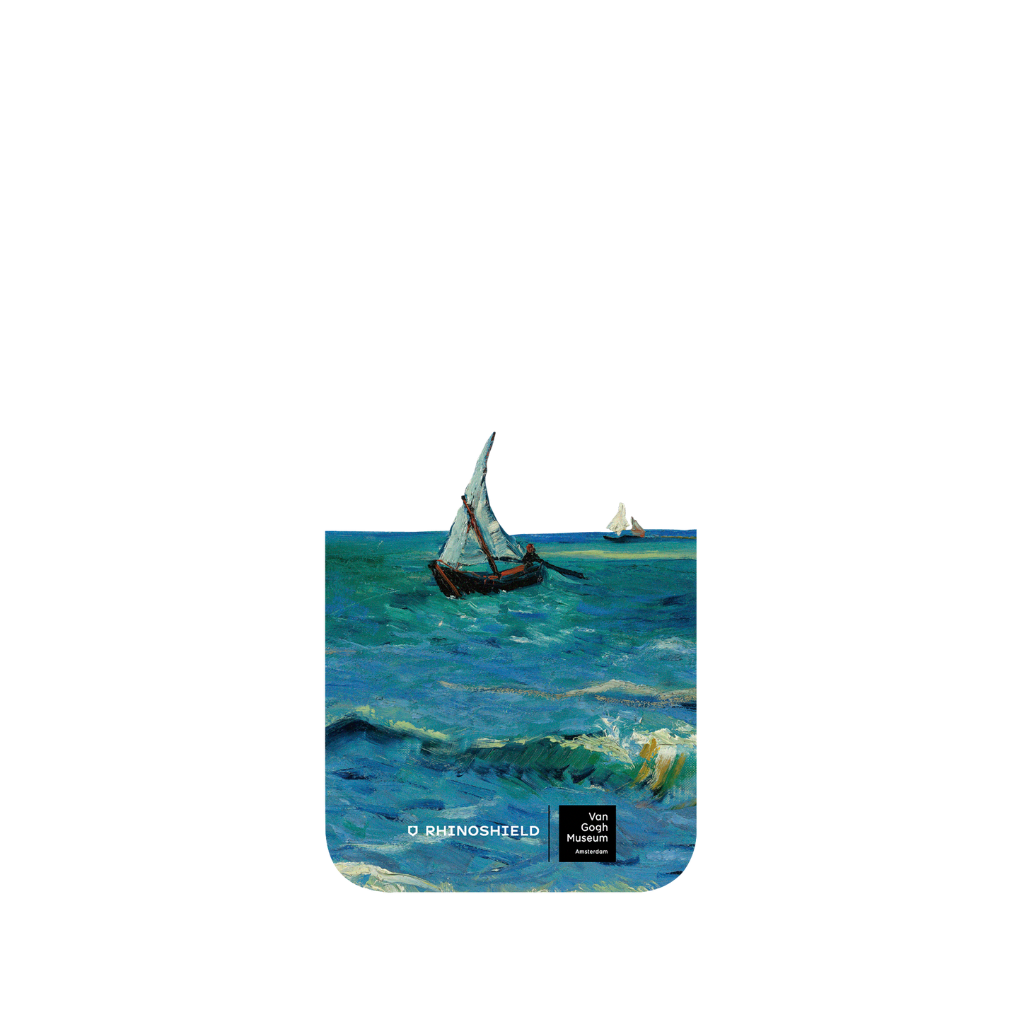 RHINOSHIELD X Van Gogh Museum  Clear Case (MagSafe compatible) iPhone 14 - Seascape near Les Saintes-Maries-de-la-Mer
