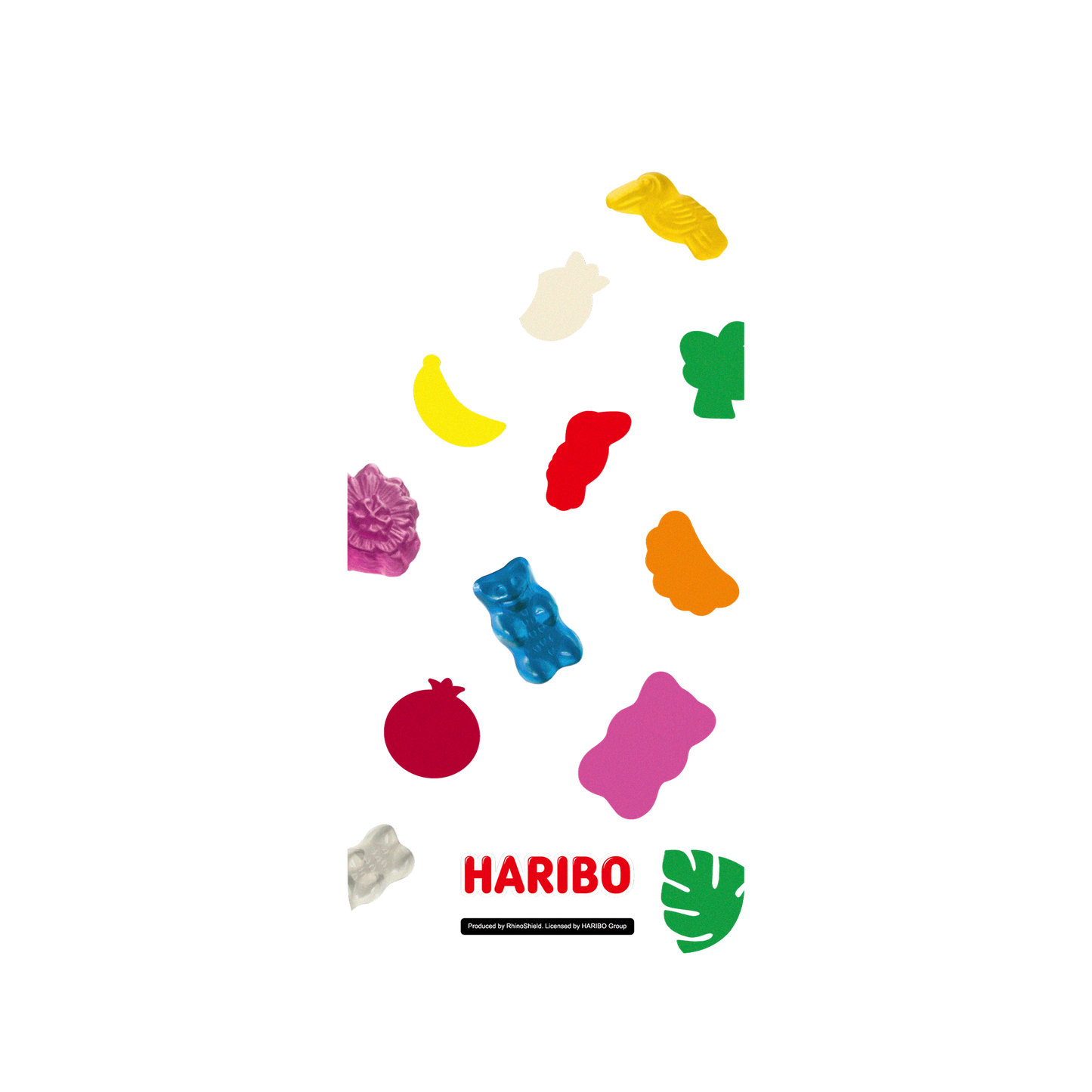 RHINOSHIELD X Haribo Clear Case (MagSafe compatible) iPhone 14 - Fruity Gummies