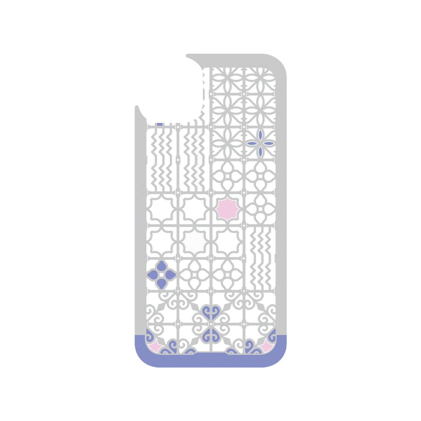 RHINOSHIELD X OldHouseFace JellyTint iPhone 14 Plus Case - Taiwans Window Guard - East