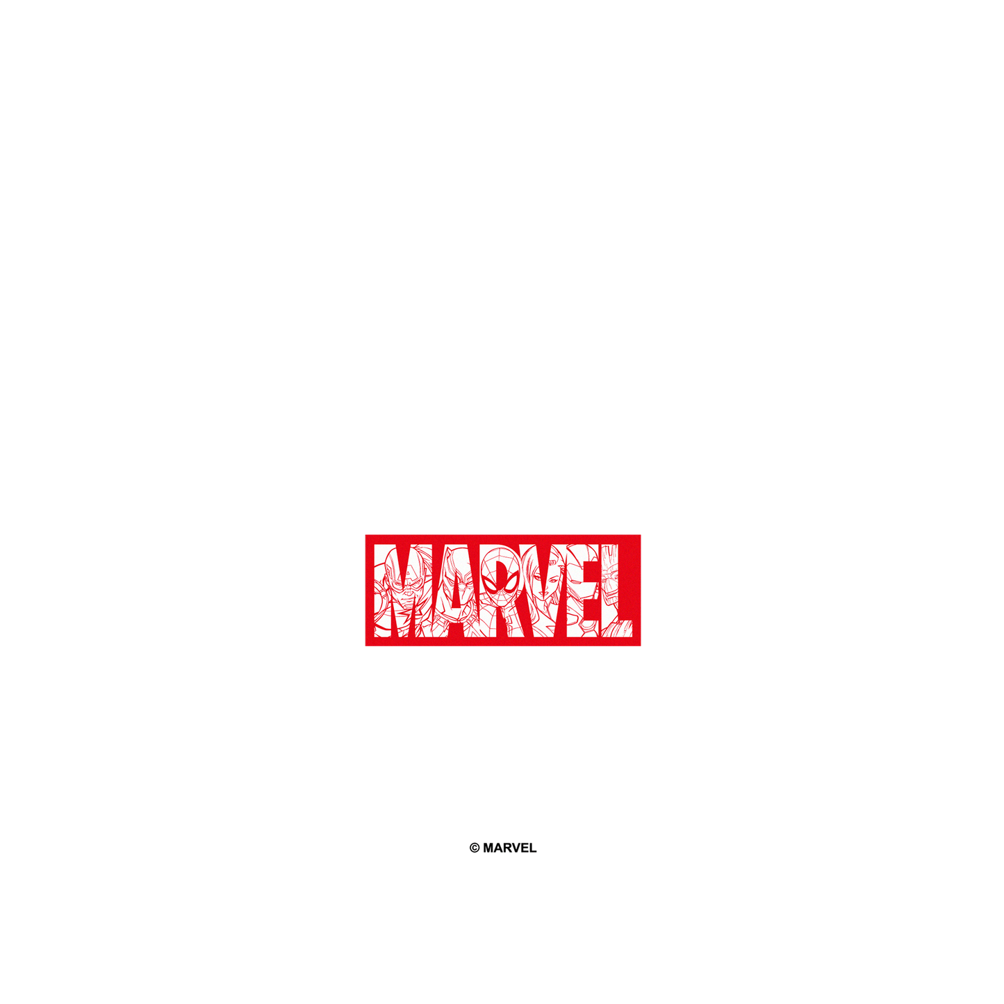 iPhone 14 Plus 犀牛盾Clear透明手機殼 Marvel 漫威 - 漫威Logo-紅色標誌