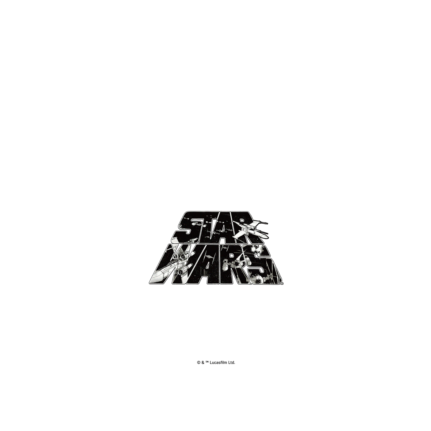 iPhone 14 Plus 犀牛盾Clear透明手機殼 StarWars 星際大戰系列 - Spaceship Logo-經典