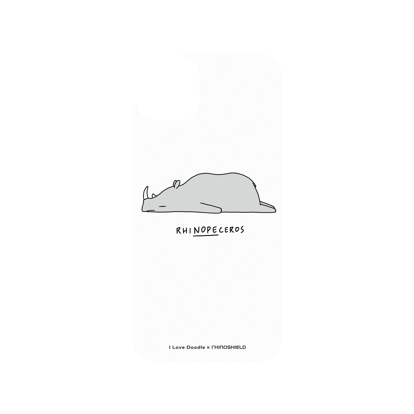RHINOSHIELD X I Love Doodle JellyTint (MagSafe compatible) iPhone 14 Plus - Rhinopeceros