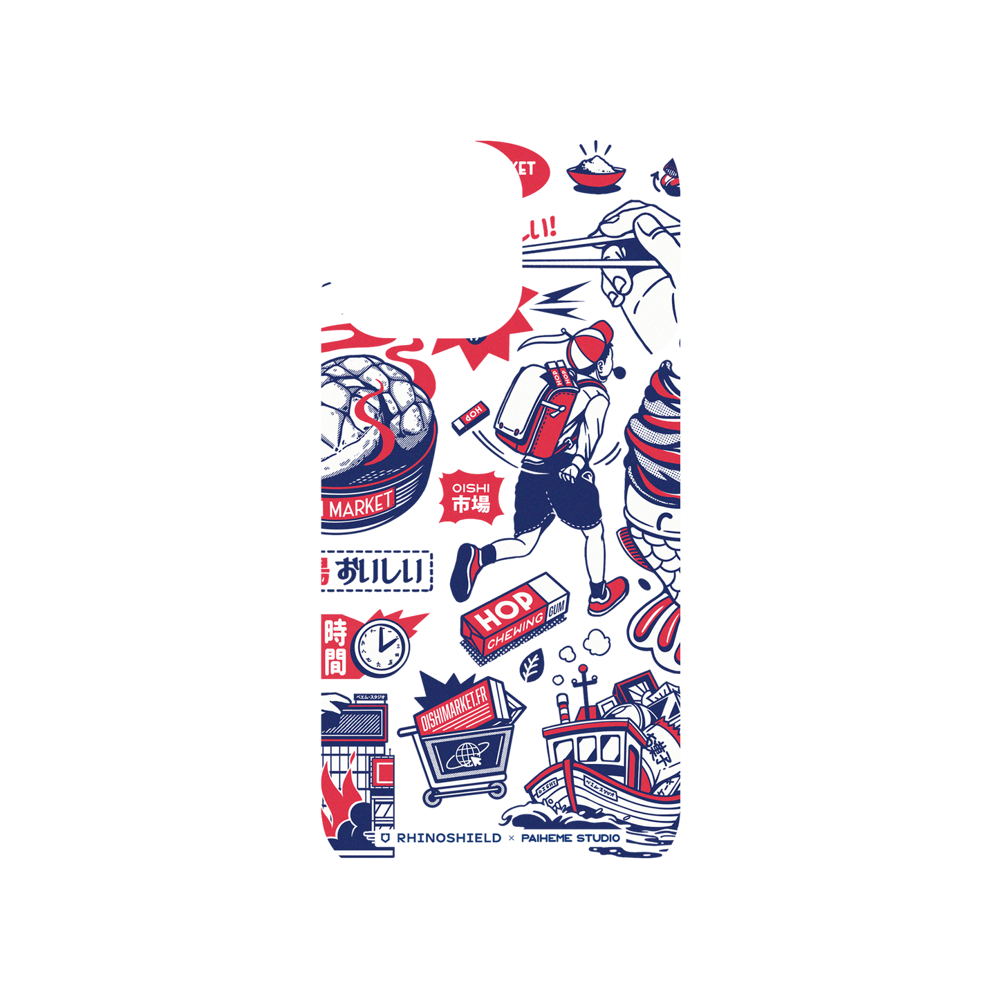 RHINOSHIELD X Paiheme Studio JellyTint (MagSafe compatible) iPhone 14 Pro Max - Oishi Tattoos Mix