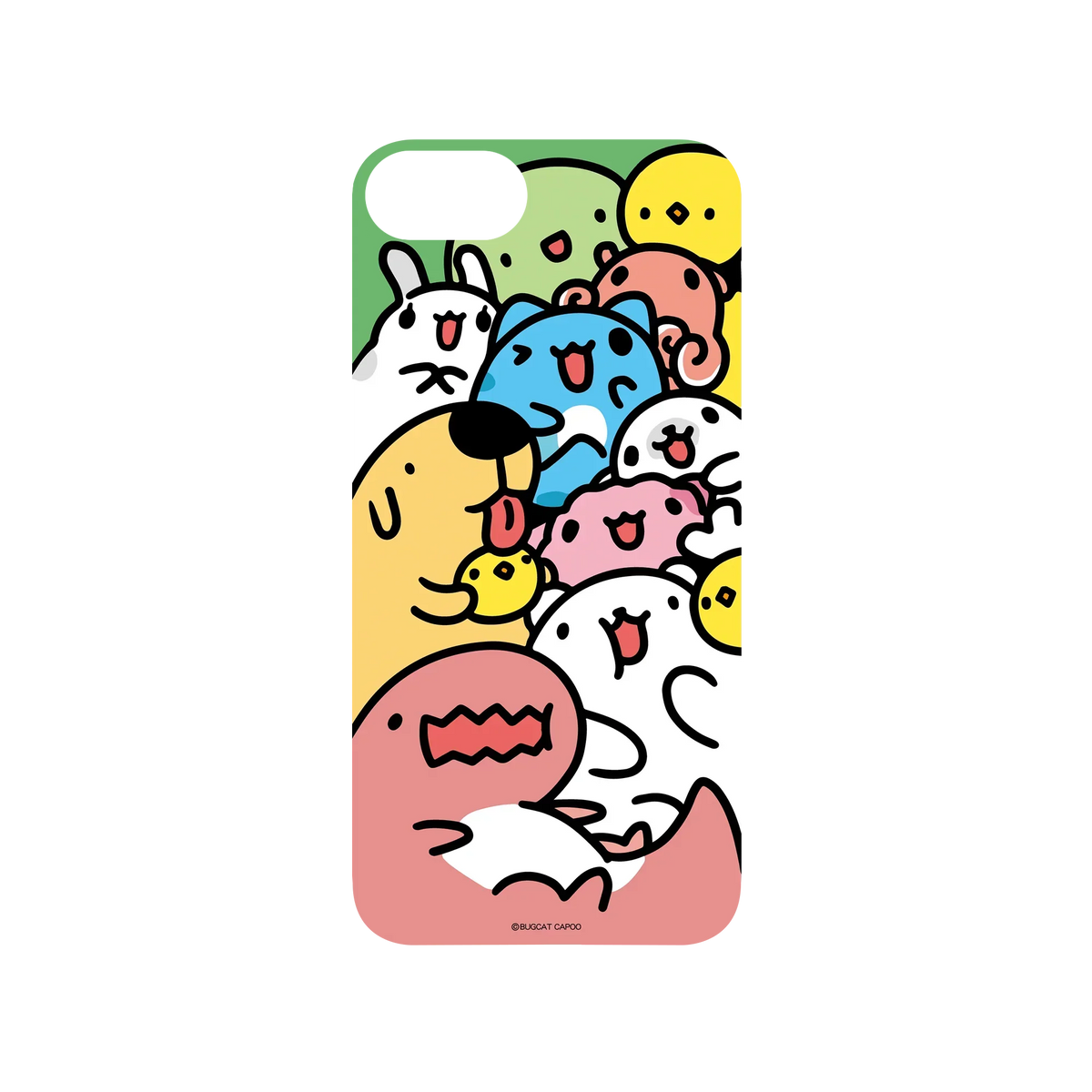 RHINOSHIELD X BUGCAT CAPOO SolidSuit iPhone 7 Case - Capoo & Friends