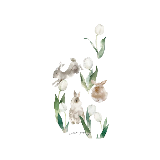 RHINOSHIELD X Liang Feng SolidSuit iPhone SE (2nd generation) Case - RHINOSHIELD tulips