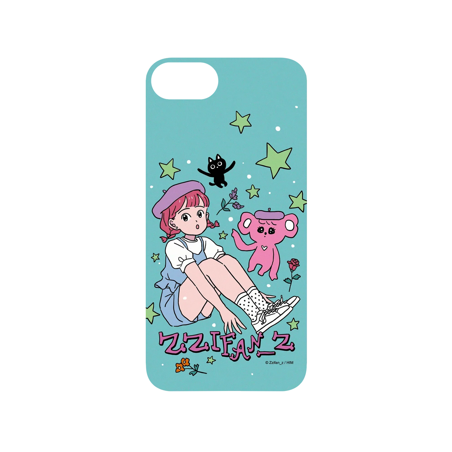 iPhone SE (第2代) 犀牛盾SolidSuit聯名設計款防摔背蓋手機殼 Zzifan_z - kawaii