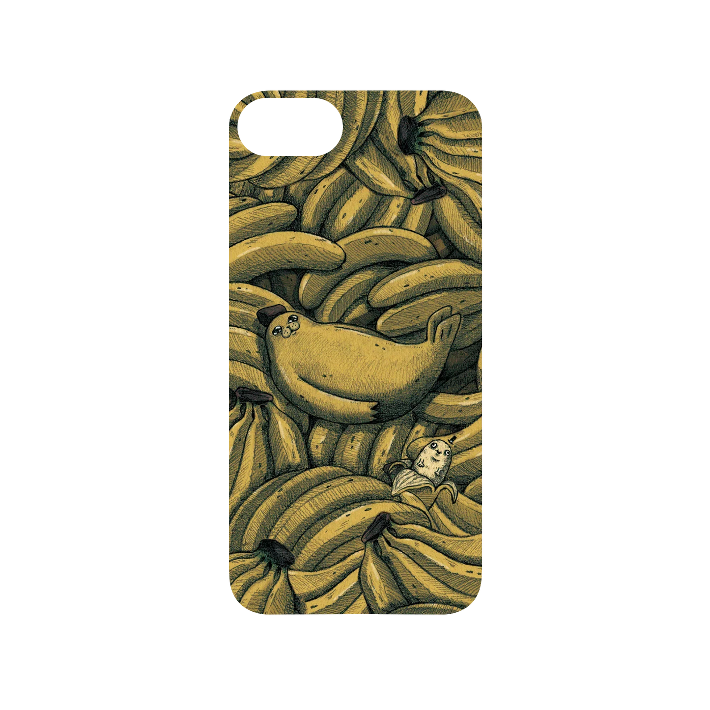 RHINOSHIELD X Incrediville SolidSuit iPhone 7 Case - The Banana Seal
