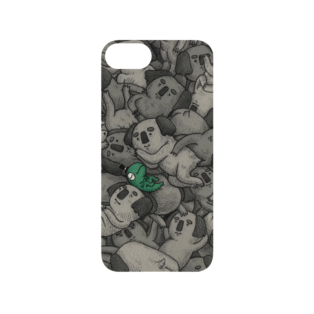 RHINOSHIELD X Incrediville SolidSuit iPhone 8 Case - Chilling with the Koalas