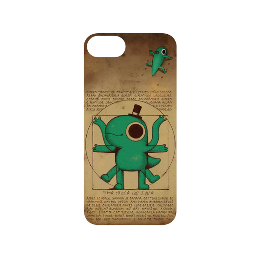 RHINOSHIELD X Incrediville SolidSuit iPhone 7 Case - Vitruvian Lizard