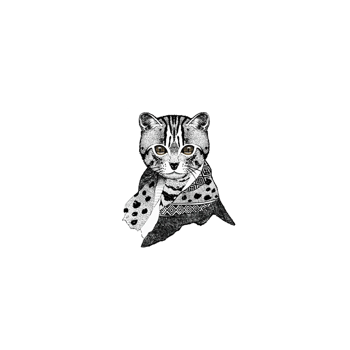 RHINOSHIELD X WasangShow SolidSuit iPhone 8 Case - Leopard Cats