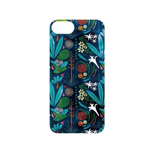 RHINOSHIELD X WasangShow SolidSuit iPhone SE (2nd generation) Case - 2021 Tropical Island