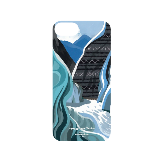 RHINOSHIELD X WasangShow SolidSuit iPhone 8 Case - Mlawa - Taroko Gorge