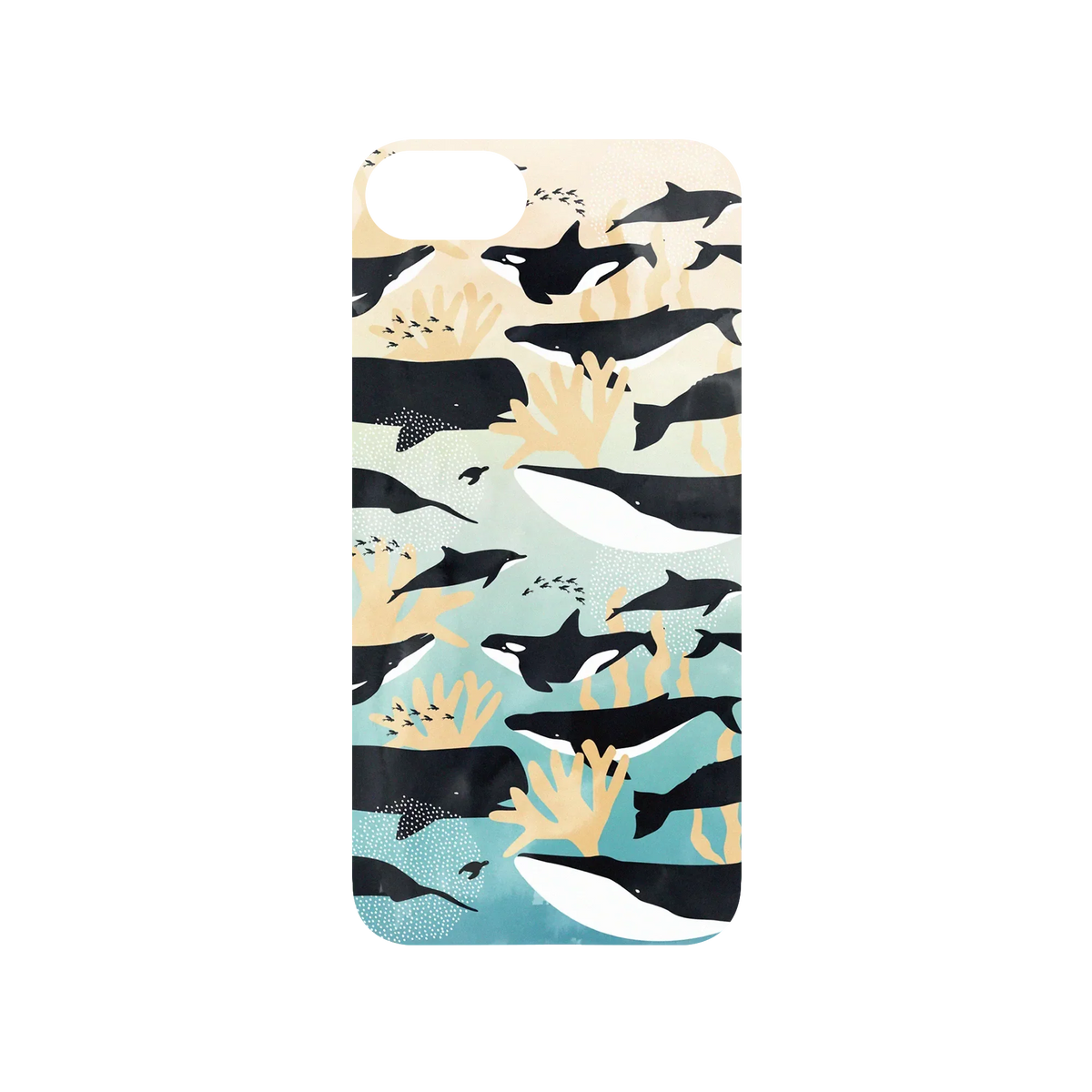 RHINOSHIELD X WasangShow SolidSuit iPhone 7 Case - Call of the Ocean