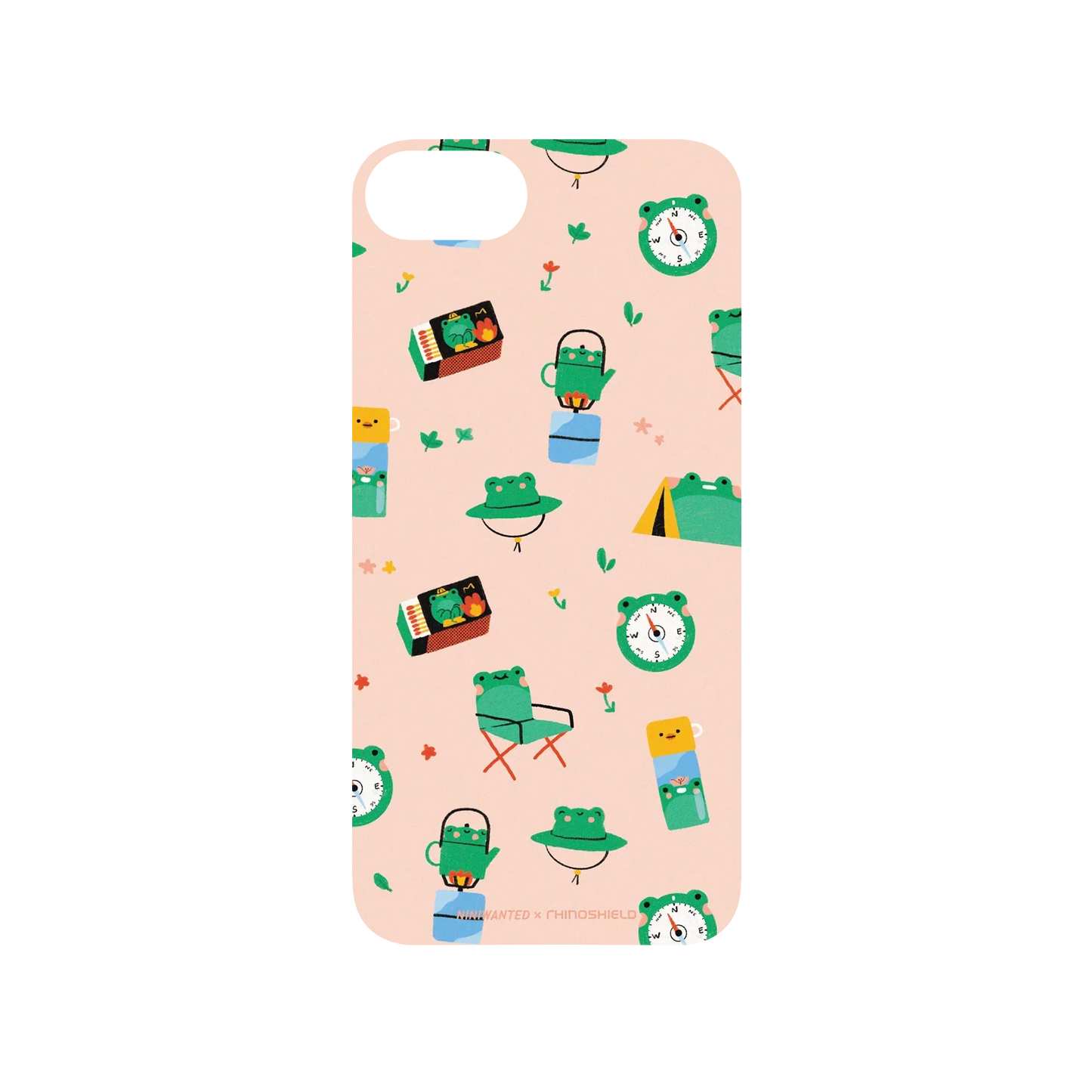 RHINOSHIELD X NINIWANTED SolidSuit iPhone 7 Case - Perfect Frog Camper
