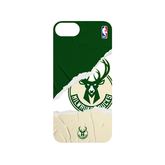 RHINOSHIELD X NBA SolidSuit iPhone 7 Case - Milwaukee Bucks - Sweat and Tears