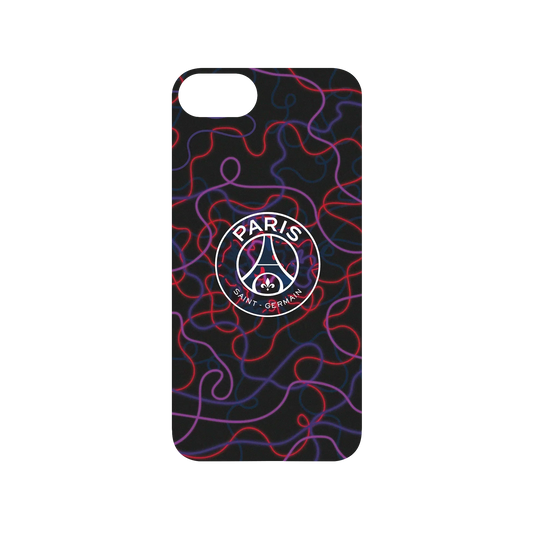 RHINOSHIELD X PSG SolidSuit iPhone SE (2nd generation) Case - Paris Saint-Germain Neon Logo