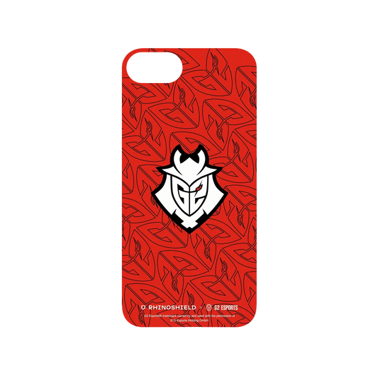 RHINOSHIELD X G2 Esports SolidSuit iPhone SE (3rd generation) Case - G2 - Red Pattern