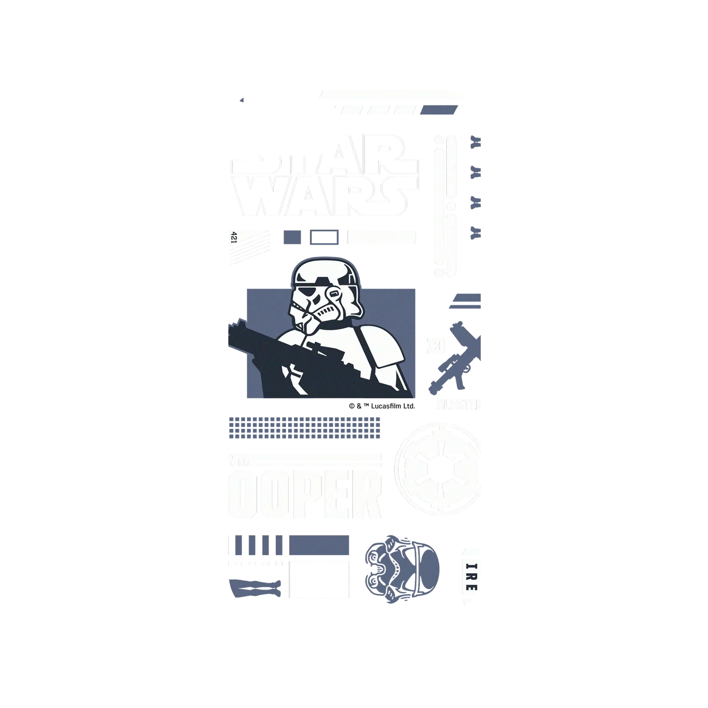 iPhone 7 犀牛盾SolidSuit聯名設計款防摔背蓋手機殼 StarWars 星際大戰系列 - 風暴兵-潮流系列