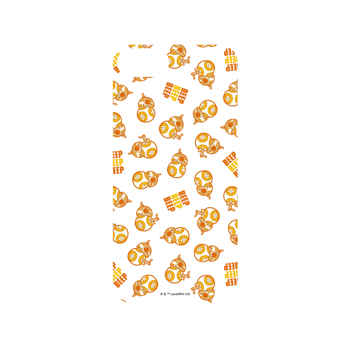 iPhone 7 犀牛盾SolidSuit聯名設計款防摔背蓋手機殼 StarWars 星際大戰系列 - Pattern BB8-Galaxy