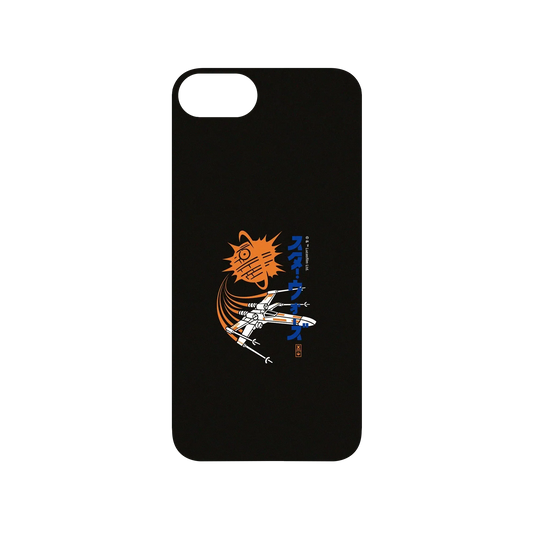iPhone 8 犀牛盾SolidSuit聯名設計款防摔背蓋手機殼 StarWars 星際大戰系列 - 戰機-日文字系列