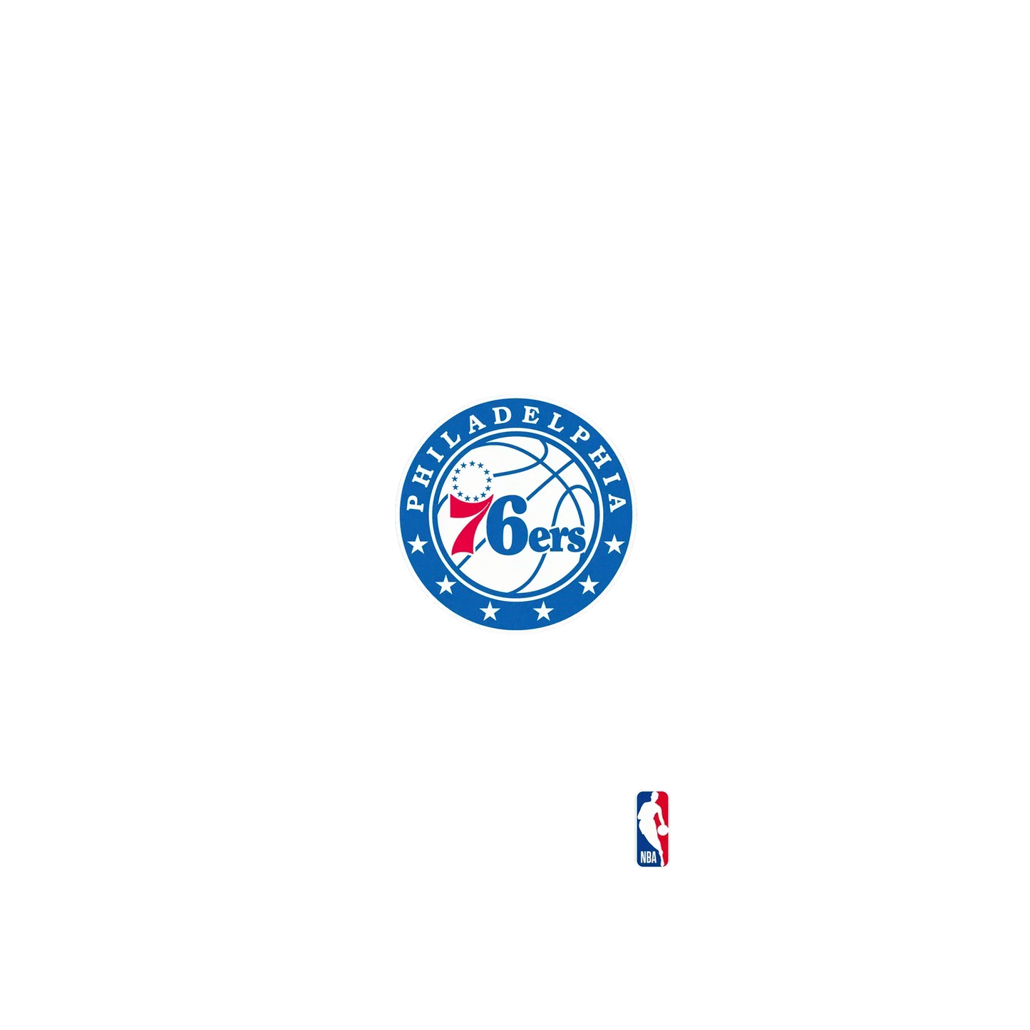 iPhone 7 犀牛盾SolidSuit聯名設計款防摔背蓋手機殼 NBA - Logo-費城76人 Philadelphia 76ers