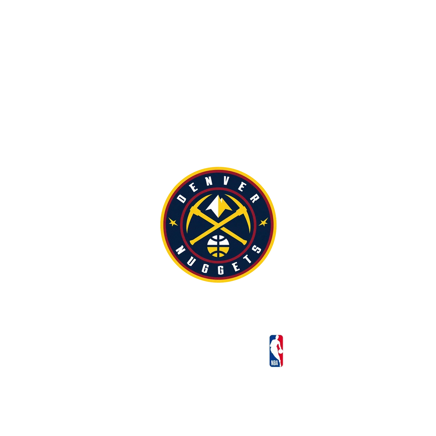 iPhone 8 犀牛盾SolidSuit聯名設計款防摔背蓋手機殼 NBA - Logo-丹佛金塊 Denver Nuggets