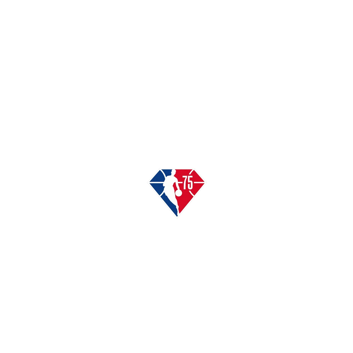 iPhone SE (第2代) 犀牛盾SolidSuit聯名設計款防摔背蓋手機殼 NBA - Logo-NBA 75週年 NBA 75th Anniversary Logoman - Center