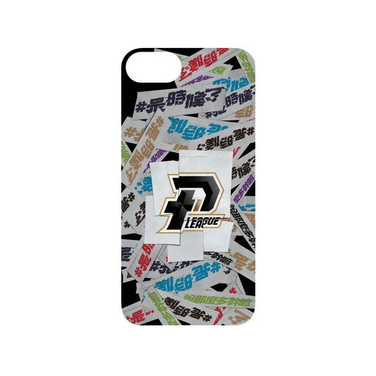iPhone 8 犀牛盾SolidSuit聯名設計款防摔背蓋手機殼 P. LEAGUE+ - P. LEAGUE+ 系列 拼貼Logo款